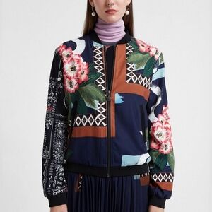 DESIGUAL Cassidy Boho Patch Jacket 36